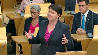First Minister's Questions - Scottish Parliament: 18th May 2017