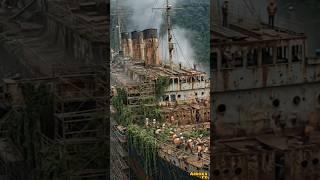 ASMR Restoreion 100 Year Old Abandoned Mansion Cruise Ship | Satisfying Shipwreck Cleanup