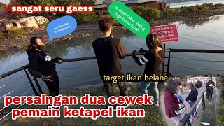 Download lagu VIRAL....‼️ Dua Cewek Ini Saling Adu Skil Untuk Menaklukkan Ikan Belanak,Orang Taiwan Sampai Heran mp3