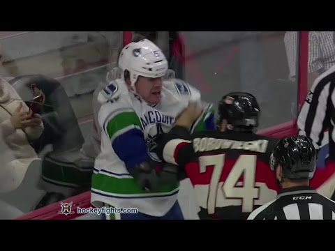 Derek Dorsett vs Mark Borowiecki