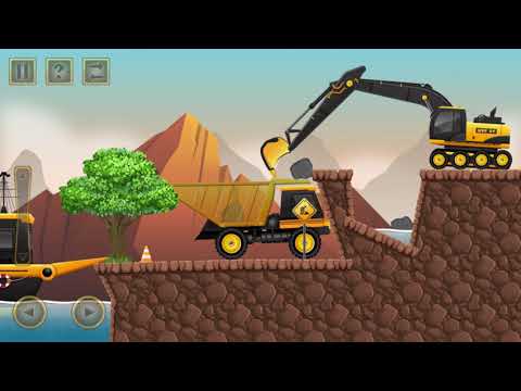 Construction city 2 game control special equipment tipper, boat, pickup