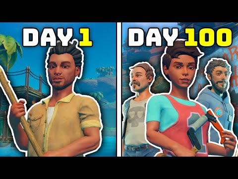 We Played 100 Days of Raft Multiplayer