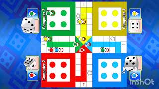 LUDO RUSH IN 4 PLAYER/LUDO KING IN RUSH GAMEPLAY/ LUDO MASTER 1.0