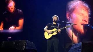 First live performance of Save Myself - Ed Sheeran Glasgow 4/16/17