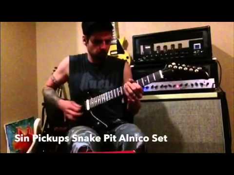 Sin Pickups Snake Pit set Hand wound Humbuckers Alnico 2 Hot PAF APPETITE