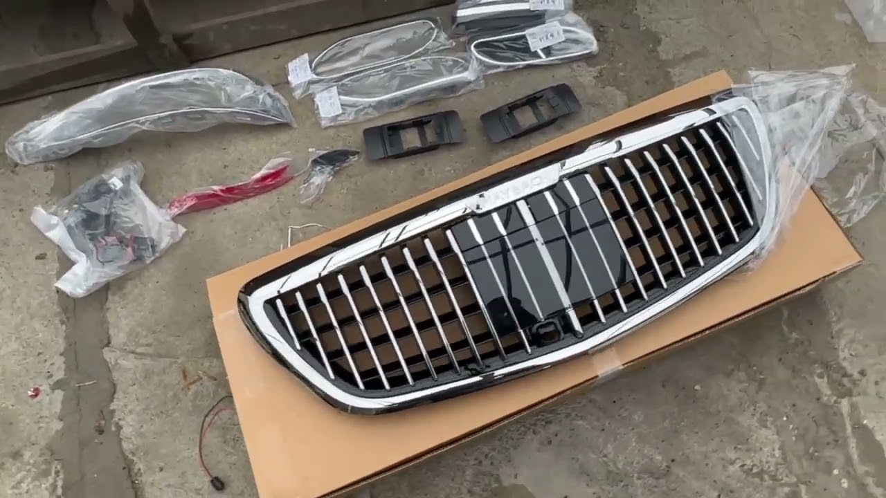 Mercedes Viano 2004-2014 гг. Комплект рестайлинга в W447 Maybach Video 2