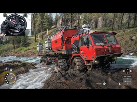 Most Realistic TRUCK Off-Road Experience EVER | Expeditions  MudRunner | Logitech G29 Gameplay #2