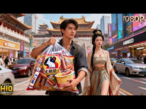 Modern guy can traverse past and present,trades modern snacks for a princess,builds business empire!