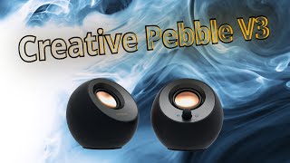 Creative Pebble V3 | kompakte USB-C/Bluetooth Lautsprecher für gerade mal 38€