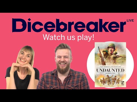Let's Play Undaunted Board Game - Dicebreaker LIVE