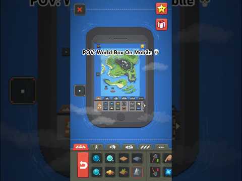 POV World Box On Mobile #geography #europe #geographymap #superworldbox #map #worldbox #minecraft