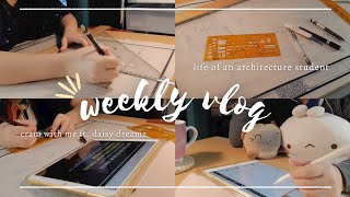 arki vlog | semi-productive week, cramming plates ft. @daisydreamz | philippines