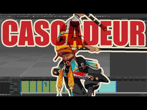 DRAGON PUNCH - Animation Timelapse in CASCADEUR (Real-Time, No Cuts)