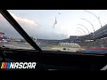 In-car camera: William Byron turns Denny Hamlin under caution at Texas