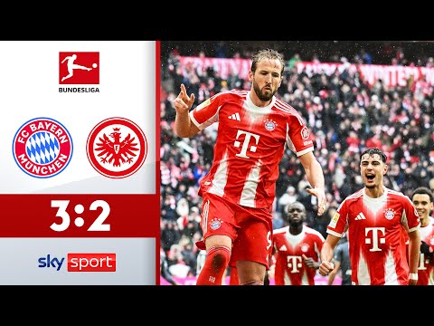 SGE-Aufholjagd kommt zu spät! | FC Bayern München - Eintracht Frankfurt | Highlights – Bundesliga