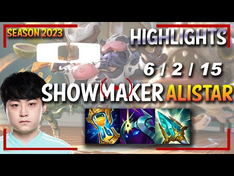 DK Showmaker ALISTAR Mid vs YASUO - HighLIGHTS - KR Ranked