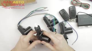 Elegant Комплект ЦЗ (1 5-проводный + 3 2-проводных) +ключ/брелок EL 101519 - відео 1