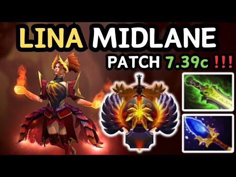 🔥 LINA MID WAS TOO HOT TO HANDLE 💢 20 KILLS | DOTA 2