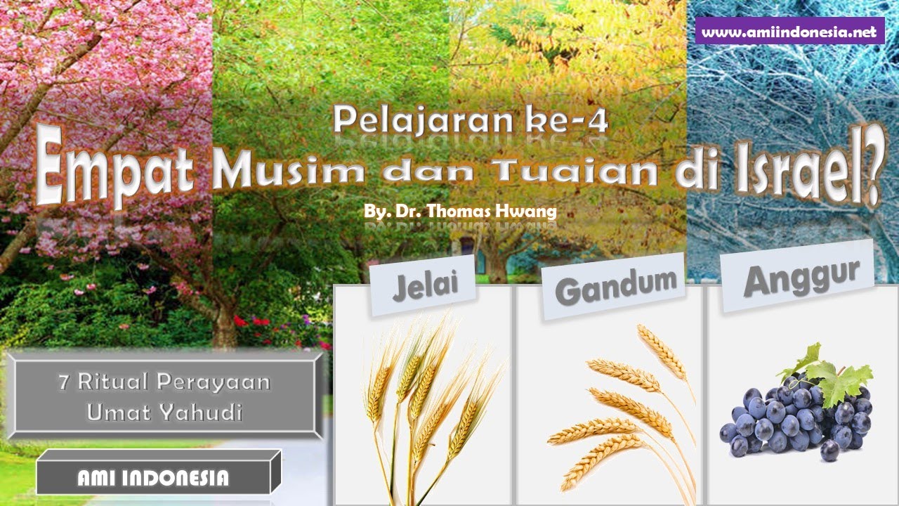 #4 Empat Musim dan Tuaian di Israel?  | 7 Ritual Perayaan Umat Yahudi