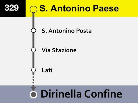[PostAuto] Ansagen Bus 329 S. Antonino - Dirinella