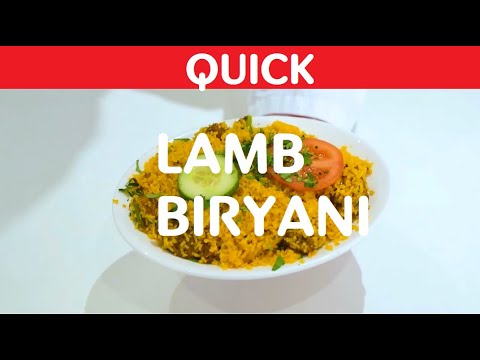 Easy Lamb Biryani