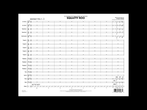 Squatty Roo by Johnny Hodges/arr. John Clayton