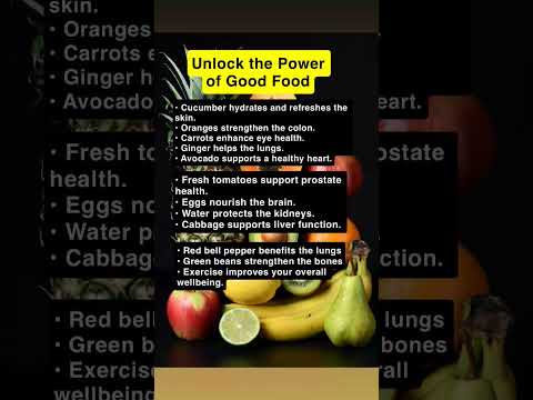 Unlock the Power of Good Food