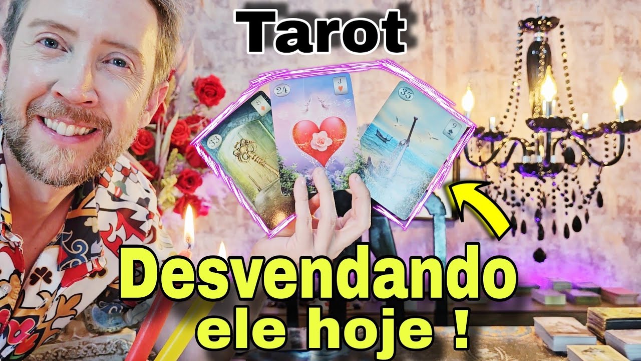 Desvendando ele hoje ! Tudão sobre ele hoje ! O que ele pensa, sente e pretende com você ? ele hoje