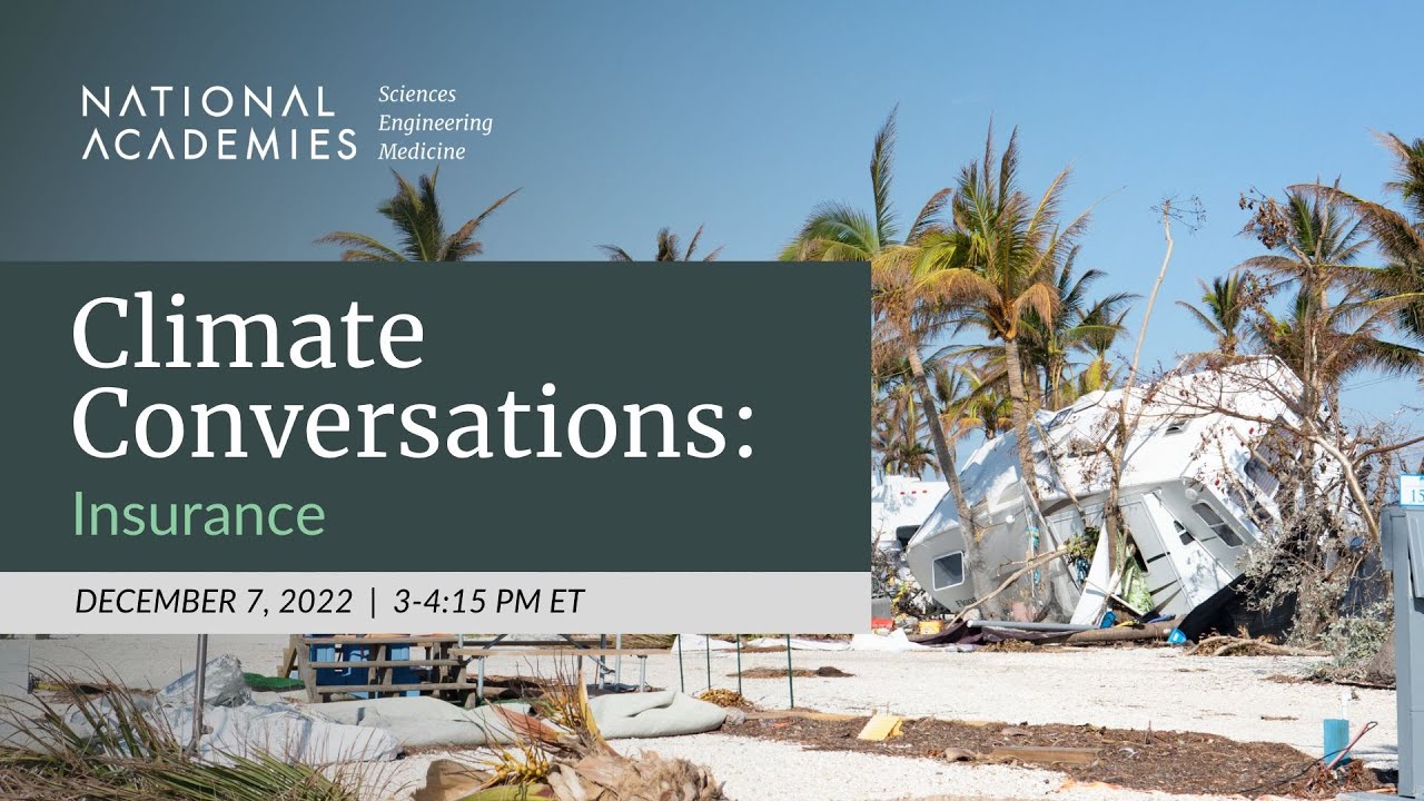 Climate Conversations: Insurance