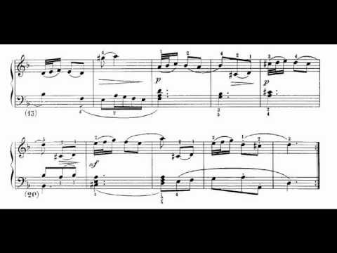 scarlatti sonata d minor (aria) K32 - L423