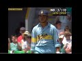 Young Sachin Thrashes Aussies India Thrash Australia By 100 Runs World Series ODI 1991