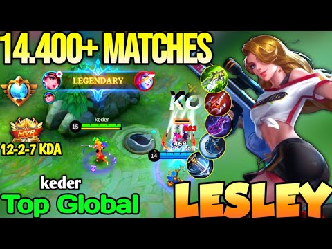 LESLEY BEST BUILD IN 2022 | TOP GLOBAL LESLEY keder - MOBILE LEGENDS
