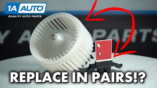 Vents Blowing Only Certain Speeds or Not at All? Replace the Blower Motor and Resistor Together