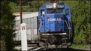preview picture of video 'Conrail: Harrisburg, PA area action 05-21-1994 Part 2'