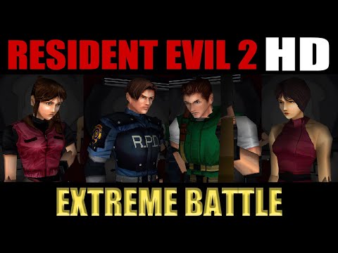 Resident Evil 2 1998 HD MOD - Extreme Battle Mode