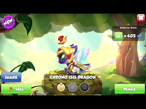 Hatched Chrono Isis Dragon-Dragon Mania Legends | Begin new sigil Map | DML