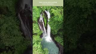 GitGit Waterfall Bali 😳 🔥 😍 Singaraja Buleleng #travel #shorts