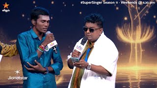 Download lagu Glimpse of Thulli Ezhunthathu Pattu Song by #Saran & #Mysskin ❤️| Super Singer Season 11 mp3