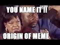 You Name It Grandma Thanksgiving Rap Song Beans Greens Potatoes Tomatoes Meme Origin
