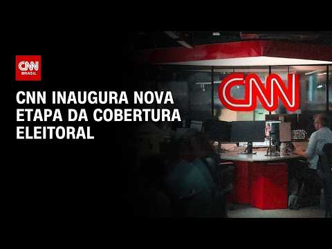 CNN inaugura nova etapa da cobertura eleitoral com programação exclusiva; confira | PRIME TIME