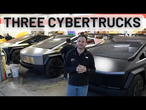 Cybertruck - THREE! - What Are Owners Doing To Them?