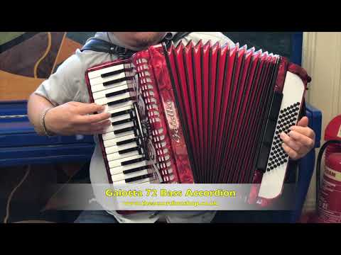 Galotta 72 Bass Accordion