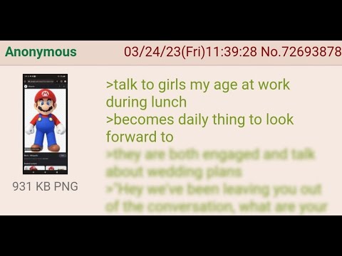 Anon has never touched a woman - 4chan greentext storytime