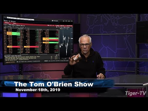 November 18th, The Tom O'Brien Show on TFNN - 2019
