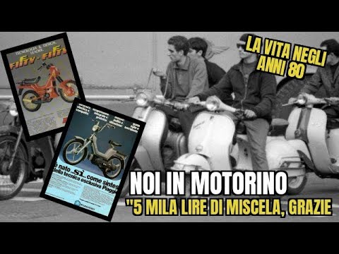 🛵 La vita negli anni 80 - Noi, in motorino senza casco 🛵