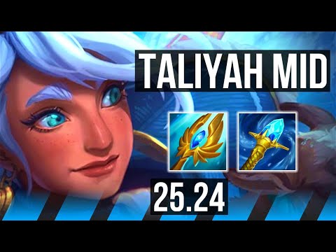 TALIYAH vs FIZZ (MID) | KR Master | 25.24