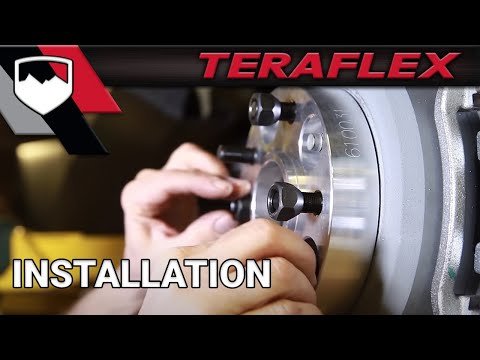 TeraFlex Install: Wheel Offset Adapters (1055000)