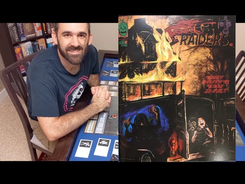 Psycho Raiders Board Game Overview, Gameplay, and Review