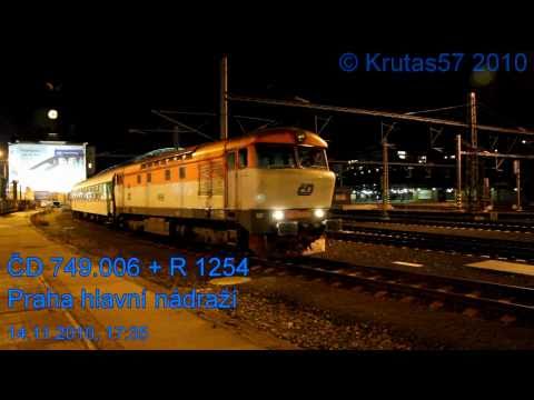 ČD 749.006 - R1254, Praha hl.n., 14.11.2010