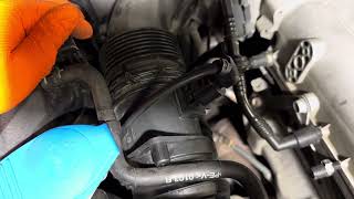 Audi Q7 Mass Airflow Sensor Location and Replacement